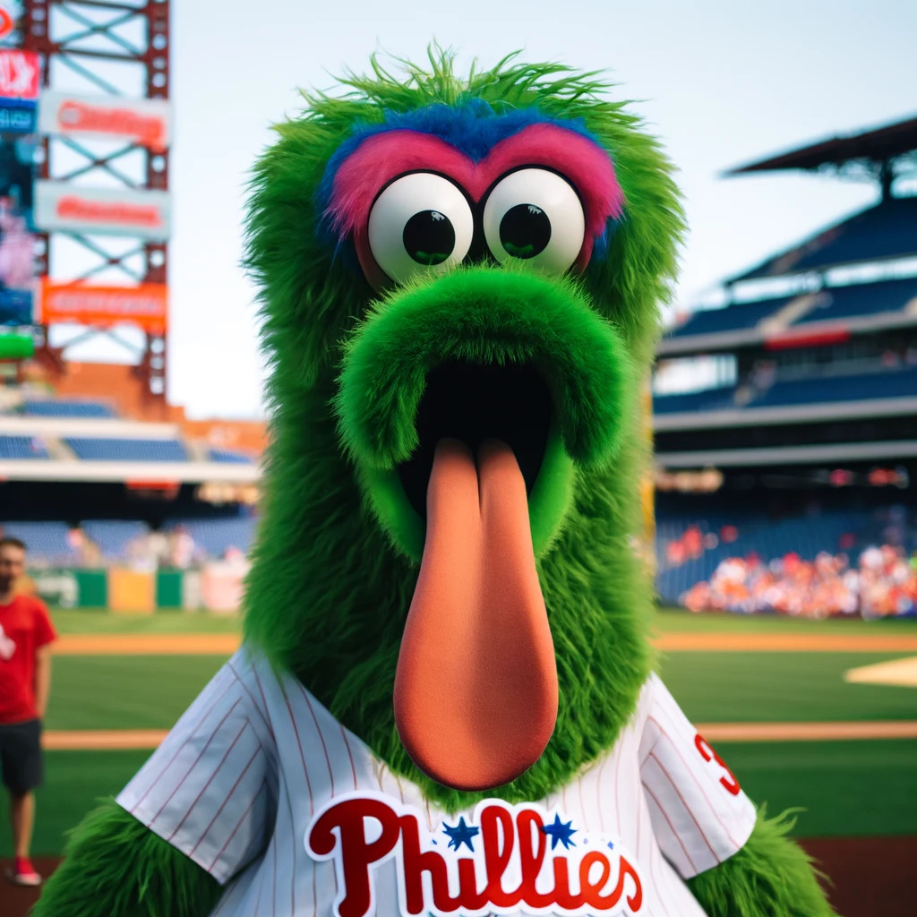 AI generated depiction of the Philly fanatic